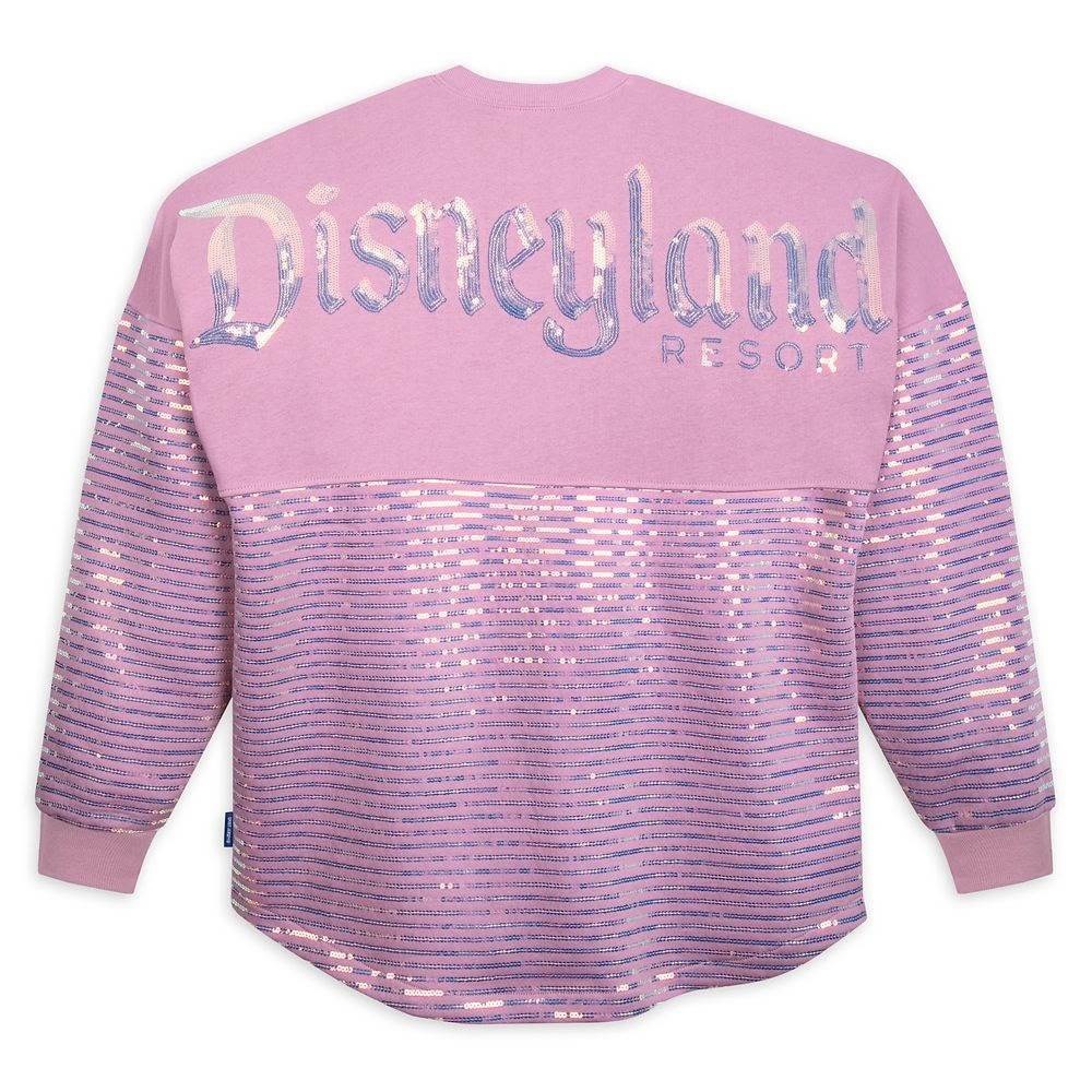 NWT Disneyland Spirit Jersey Pink/Lavender Iridescent Sequins